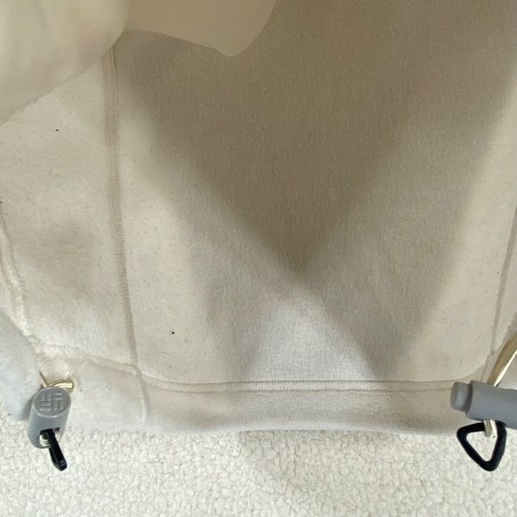 Columbia Sportswear Company Full Zip Women's Size Small Off White Fleece Jacket - Picture 4 of 9